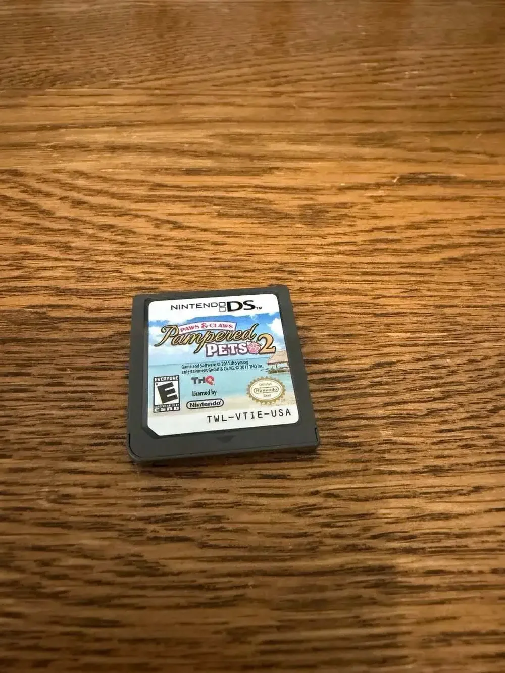 Nintendo DS Paws & Claws Pampered Pets 2 Game Cartridge